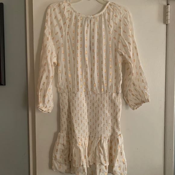 $270 revolve smocked SUBOO drop waist tiered mini dress - Picture 14 of 16